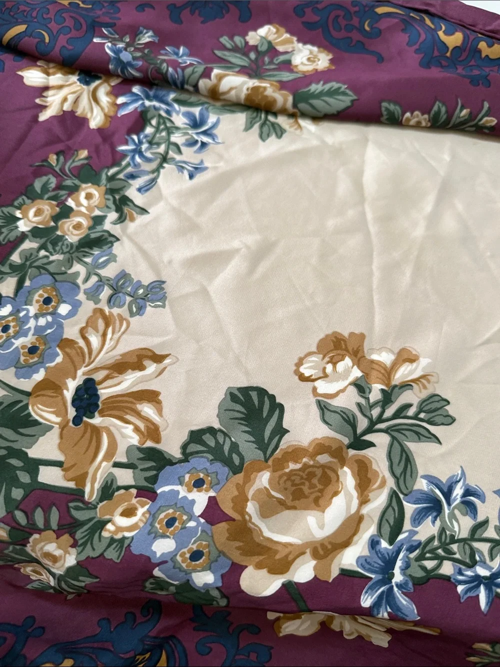 Adolfo luxurious silk